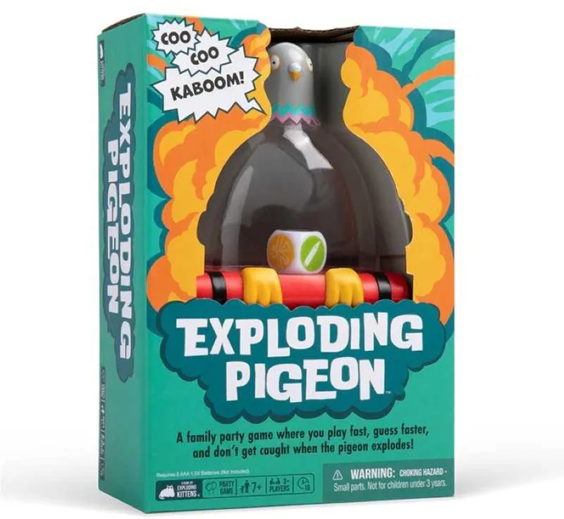 Exploding Pigeon (EN) from Exploding Kittens – box