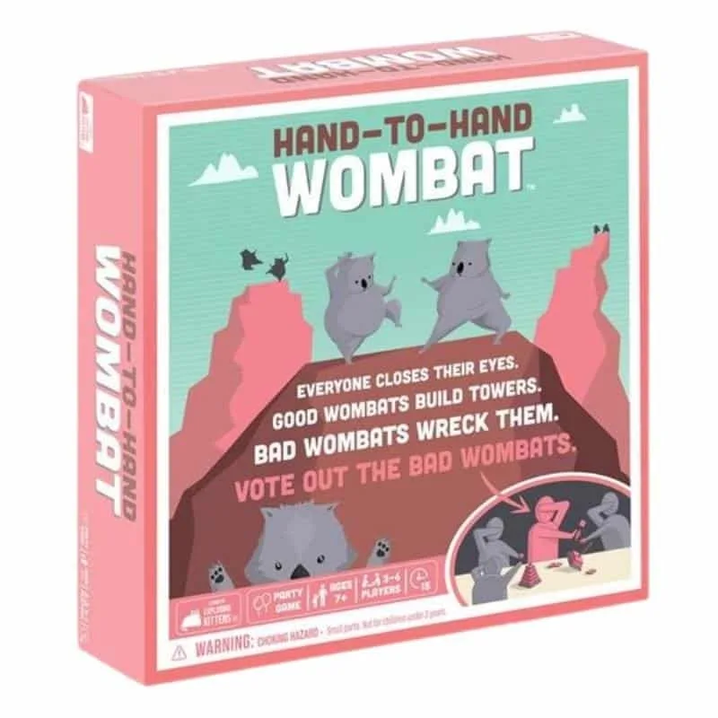 Hand-to-Hand Wombat (ENG) van Exploding Kittens – doos