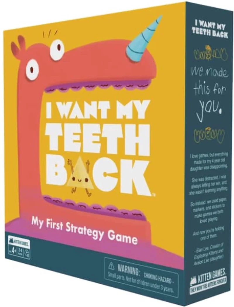 I want my Teeth Back - Kaartspel (ENG) from Exploding Kittens – box