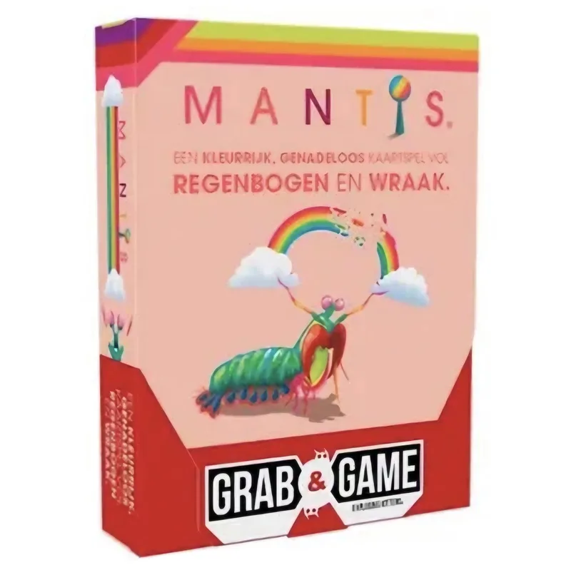 Mantis Grab & Game - Regenbogen en Wraak fra Exploding Kittens – æske