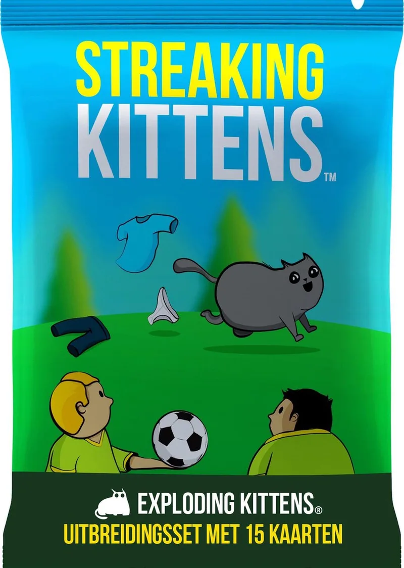 Streaking Kittens from Exploding Kittens – box