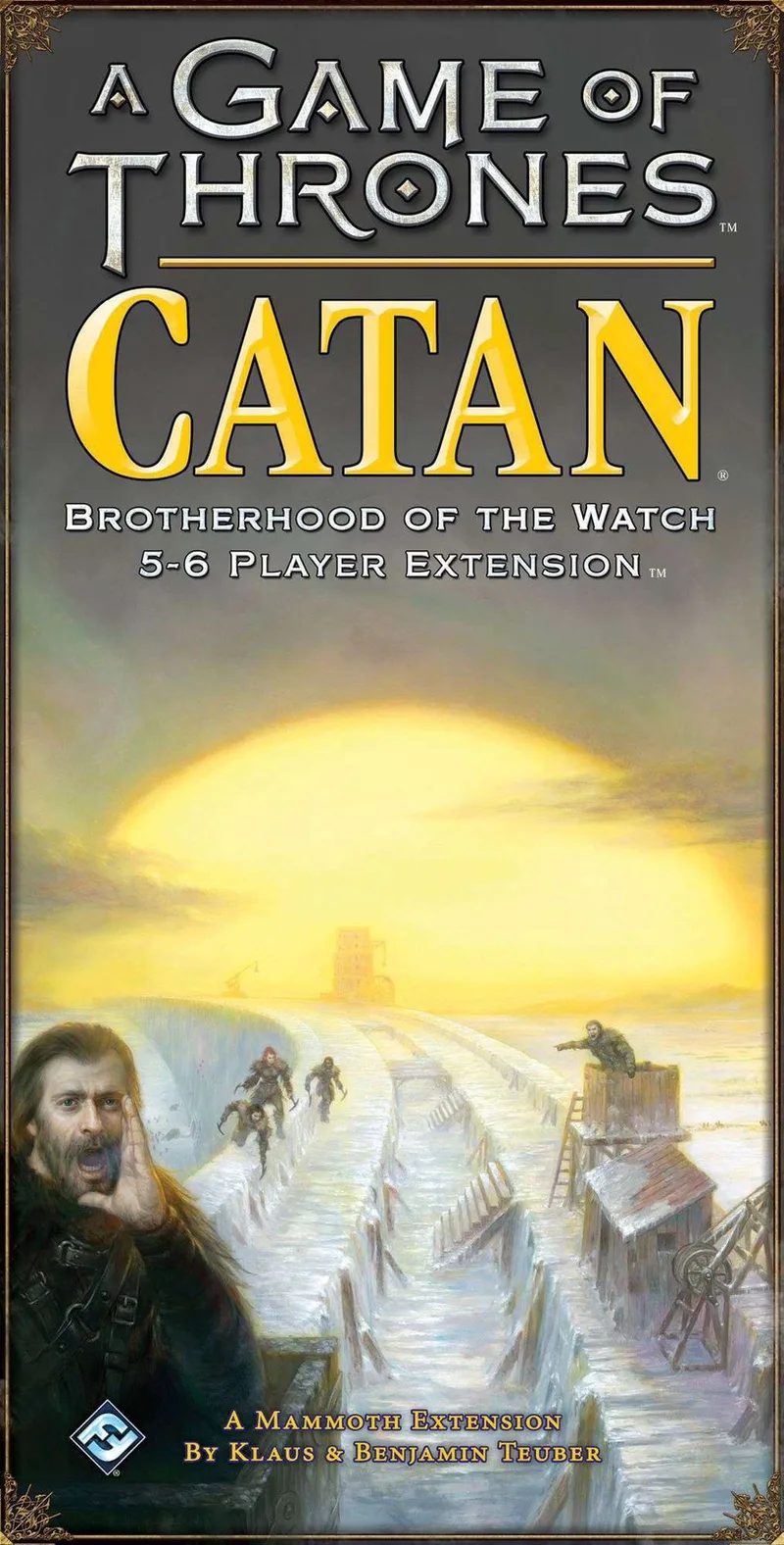 A Game of Thrones Catan: Brotherhood of the Watch 5-6 Player Expansion från Fantasy Flight Games – kartong