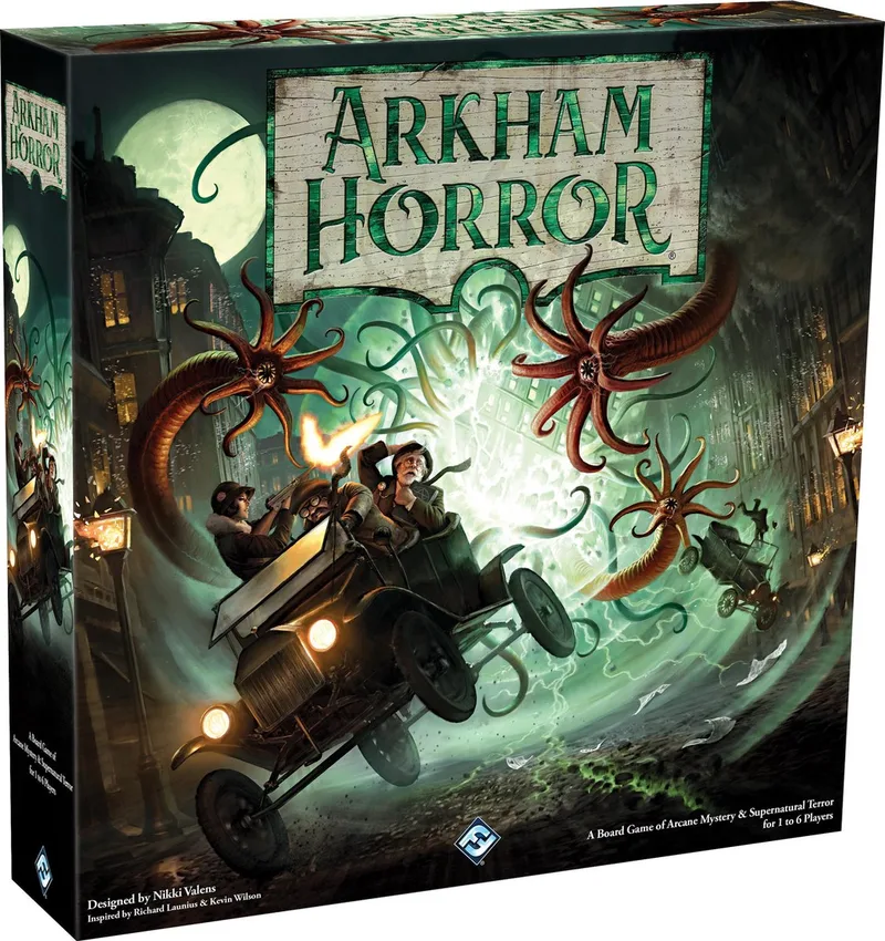 Arkham Horror 3rd Edition - Engelstalig Bordspel fra Fantasy Flight Games – æske