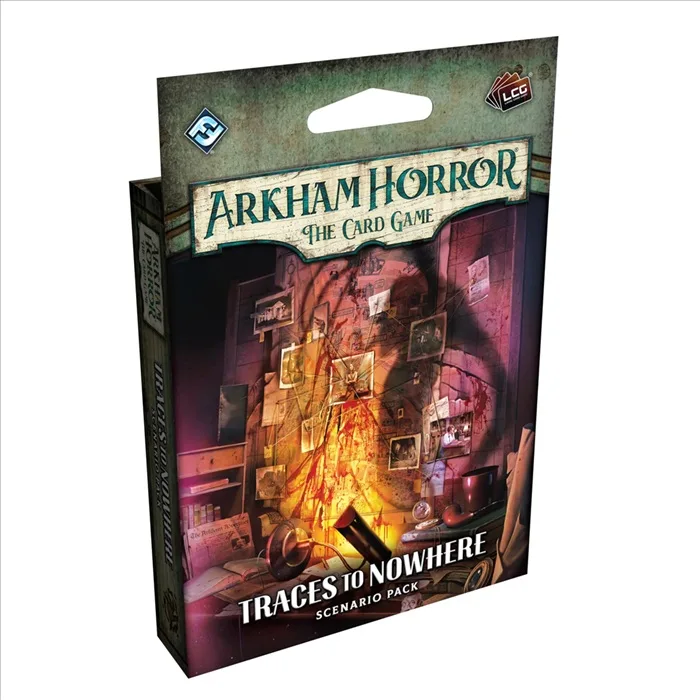 Arkham Horror The Card Game: Traces to Nowhere (Scenario Pack) van Fantasy Flight Games – doos