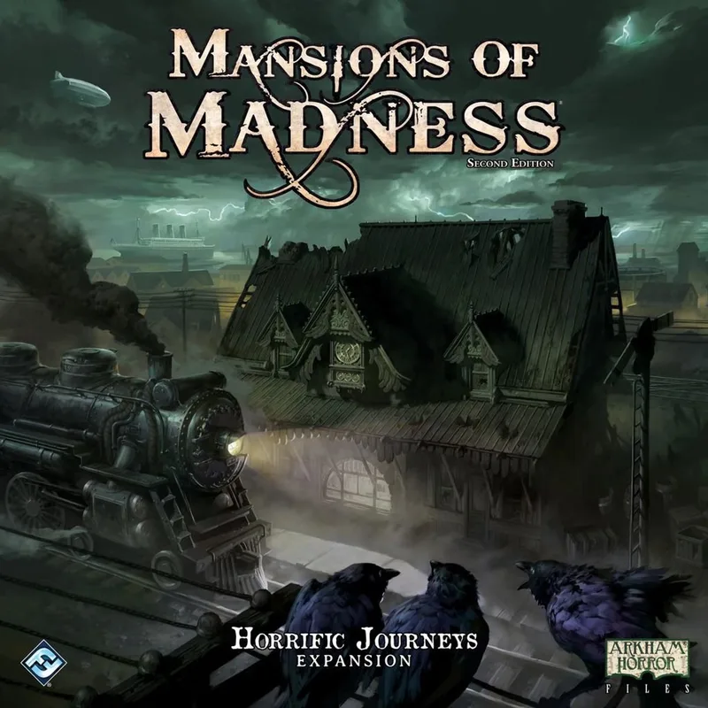 Mansions of Madness 2nd Horrific Journeys - Engelstalig Bordspel från Fantasy Flight Games – kartong