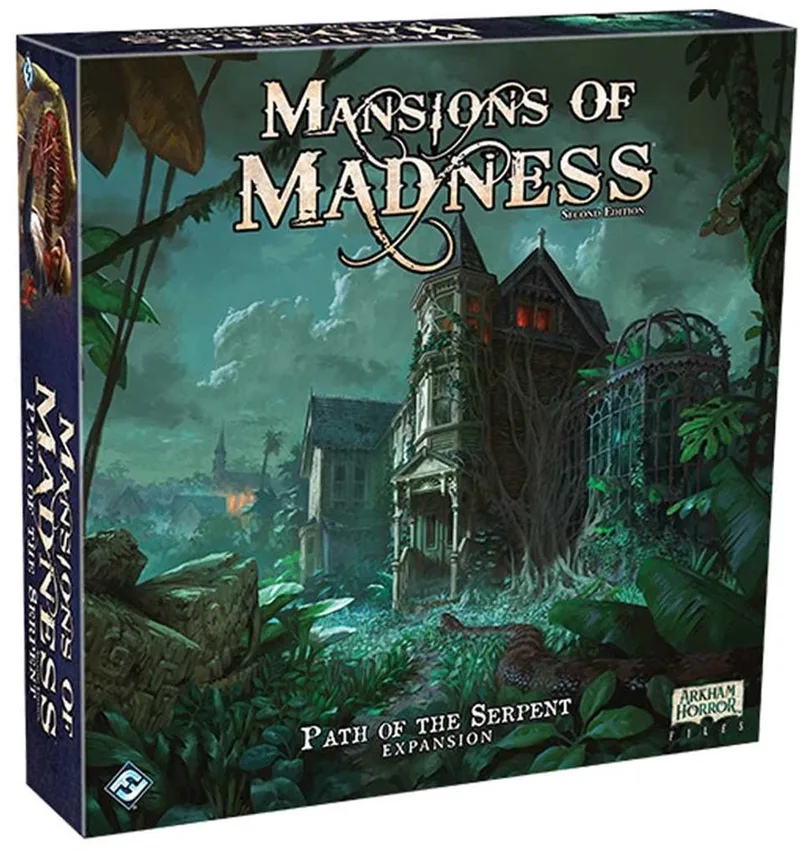 Mansions of Madness Path of the Serpent Expansion de Fantasy Flight Games – boîte