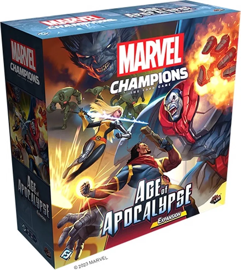 Marvel Champions LCG Age of Apocalypse uitbreiding (ENG) fra Fantasy Flight Games – æske