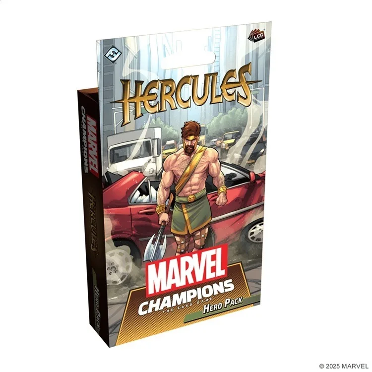 Marvel Champions: The Card Game – Hercules (Hero Pack) de Fantasy Flight Games – boîte