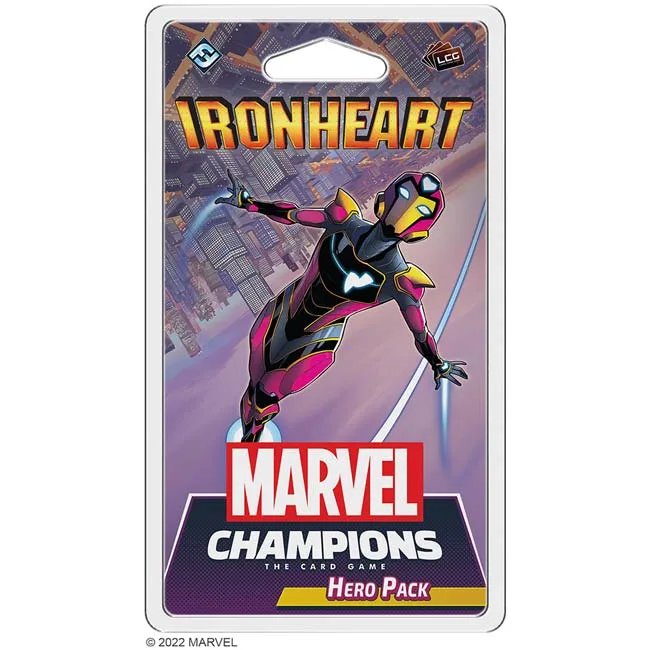 Marvel Champions: The Card Game – Ironheart (Hero Pack) van Fantasy Flight Games – doos