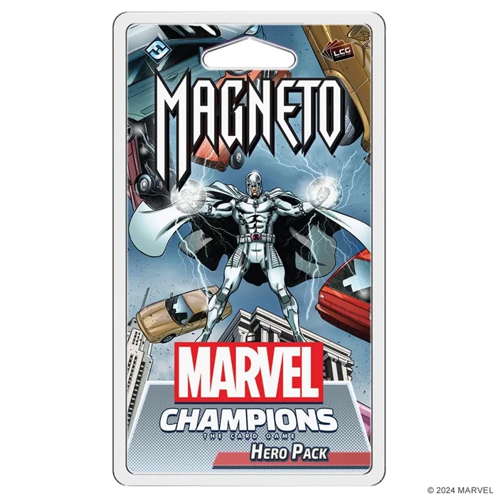 Marvel Champions: The Card Game – Magneto (Hero Pack) van Fantasy Flight Games – doos