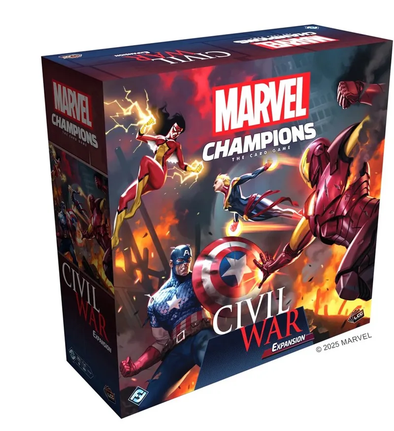 Marvel LCG Champions Civil War Expansion. fra Fantasy Flight Games – æske