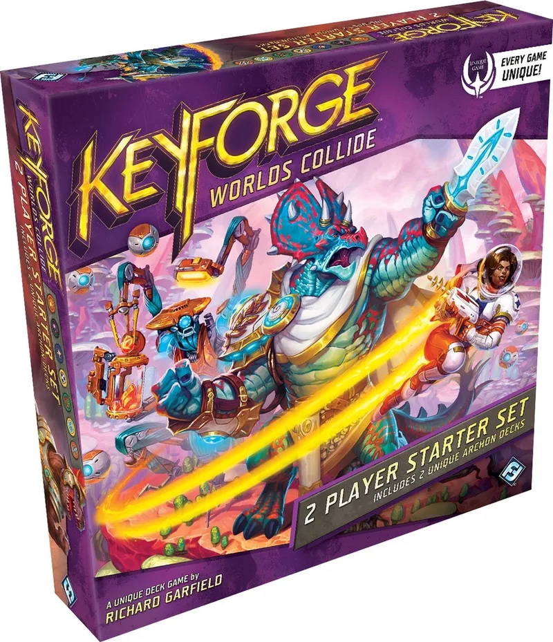 Merkloos Spel: Worlds Collide Starter Set voor 2 spelers from Fantasy Flight Games – box