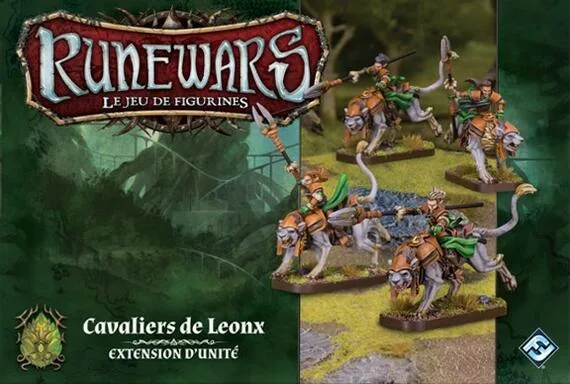 Runewars Cavaliers de Leonx - extension d'unité van Fantasy Flight Games – doos