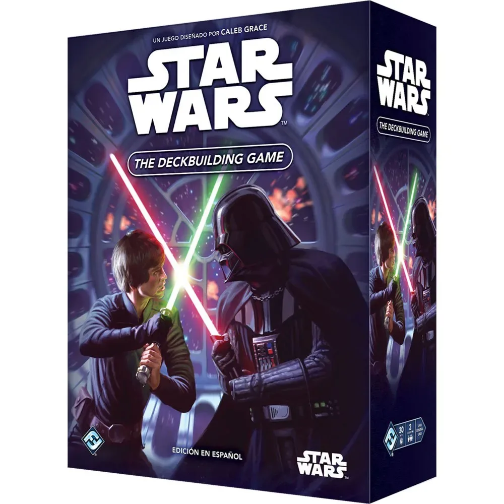 Star Wars : Het Deckbuilding Bordspel Spaanse Versie från Fantasy Flight Games – kartong
