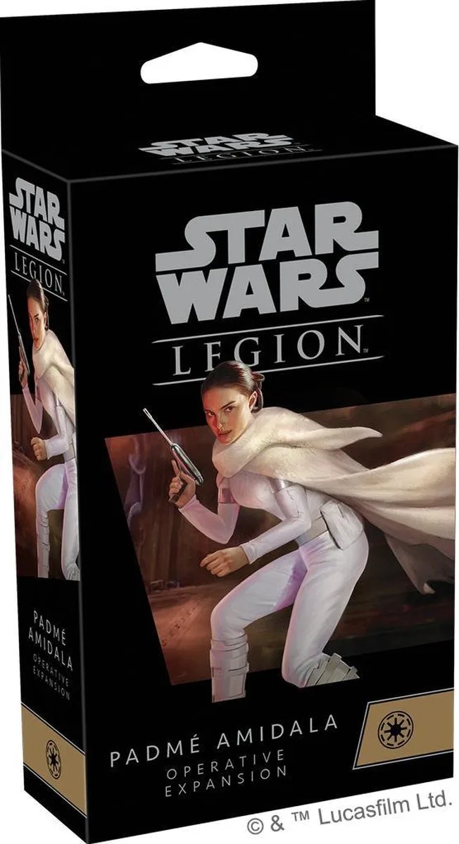 STAR WARS LEGION PADMÉ AMIDALA OPERATIVE EXP fra Fantasy Flight Games – æske