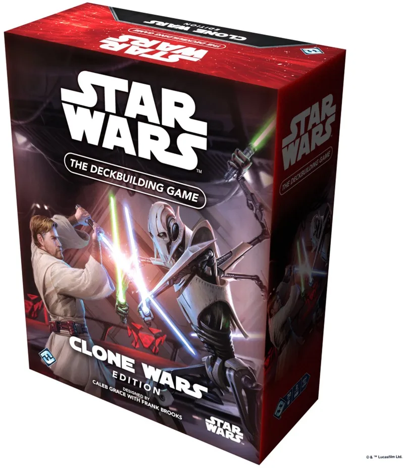 Star Wars: The Deckbuilding Game Clone Wars - Kaartspel fra Fantasy Flight Games – æske