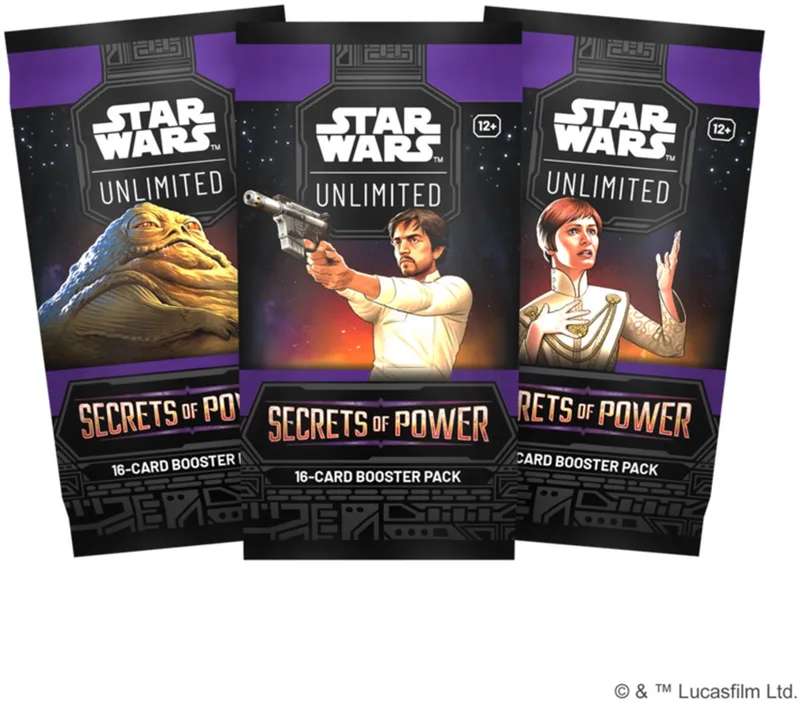 Star Wars Unlimited Secrets of Power Booster fra Fantasy Flight Games – æske