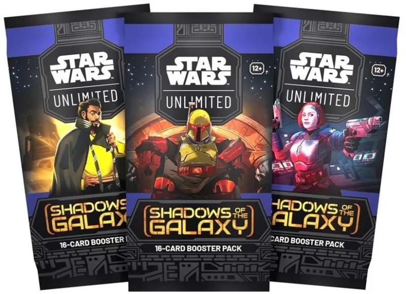 Star Wars Unlimited: Shadows of the Galaxy Booster Pack - Trading Card Games (ENG) fra Fantasy Flight Games – æske