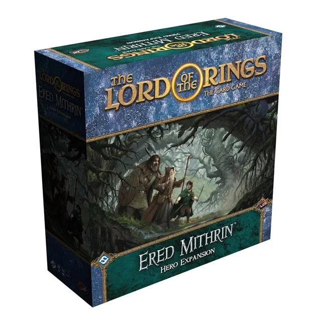 The Lord of the Rings LCG – Ered Mithrin (Hero expansion) from Fantasy Flight Games – box