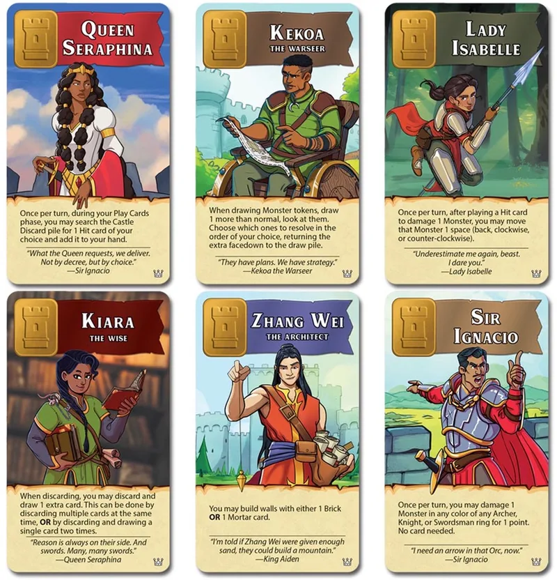 Castle Panic: Crowns and Quests Expansion - Second Edition de Fireside Games – boîte