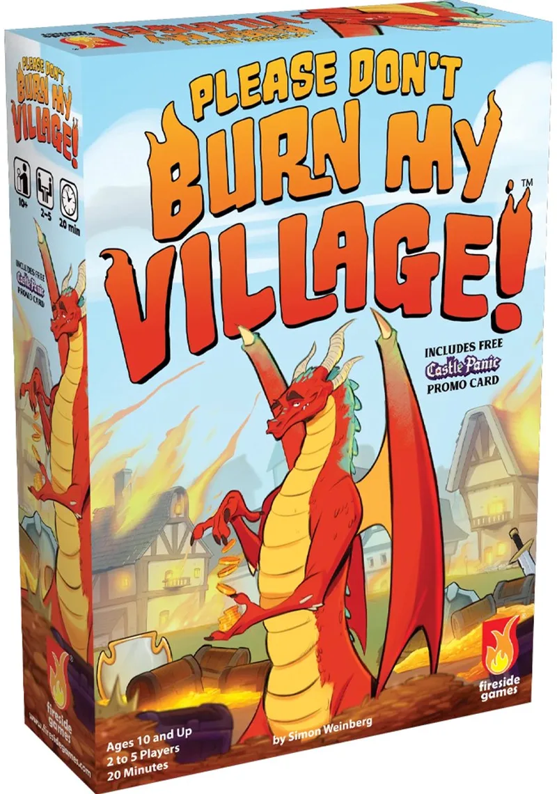 Please Don't Burn My Village - Kaartspel - Engelstalig - Fireside Games from Fireside Games – box