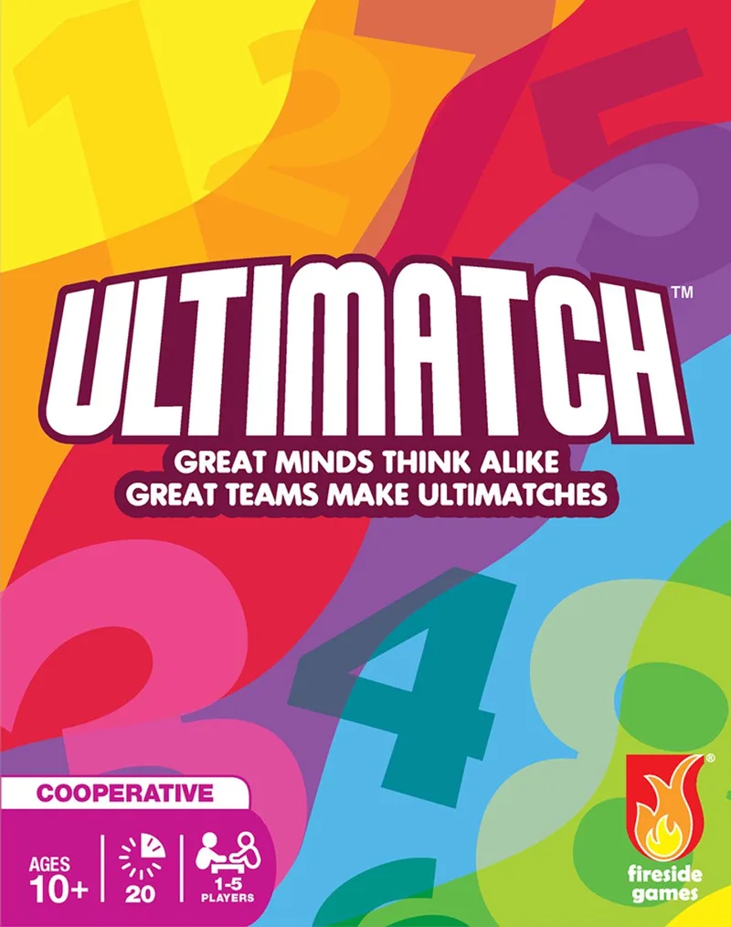 Ultimatch - Engelstalig Strategisch Kaartspel voor Familie en Vrienden met Teamwork en Puzzels - Fireside Games de Fireside Games – boîte