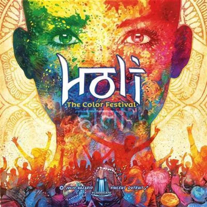 Holi: Festival of Colors - Bordspel - Engelstalig - Floodgate Games de Floodgate Games – boîte