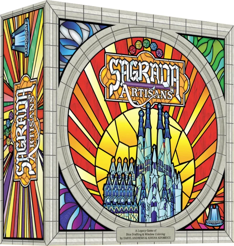 Sagrada Artisans - Bordspel - Engelstalig de Floodgate Games – boîte