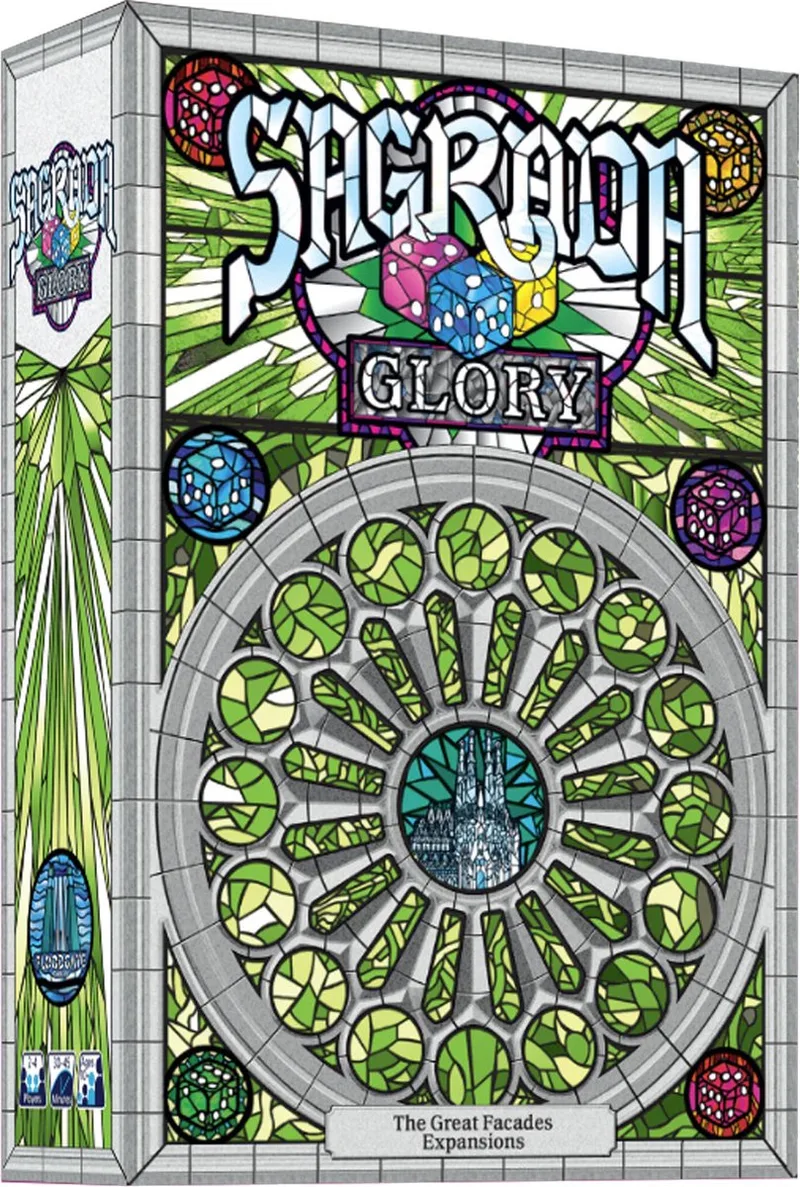 Sagrada Glory - Bordspel - Engelstalig de Floodgate Games – boîte