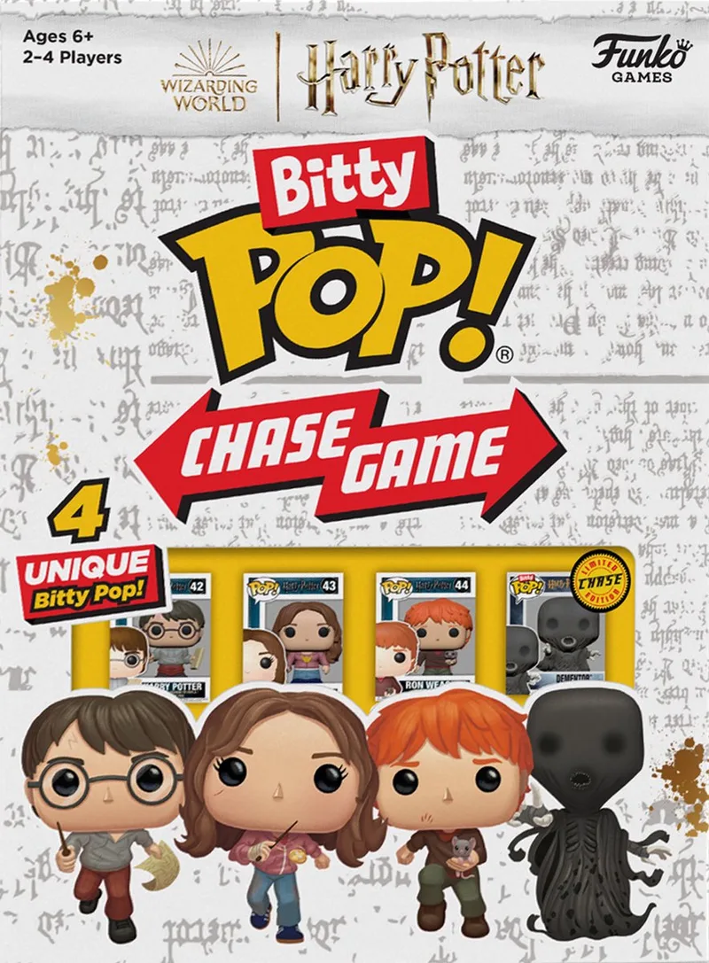 Bitty Pop! Chase Game Harry Potter - Bordspel - Met unieke Harry Potter Bitty Pops! de Funko Games – boîte