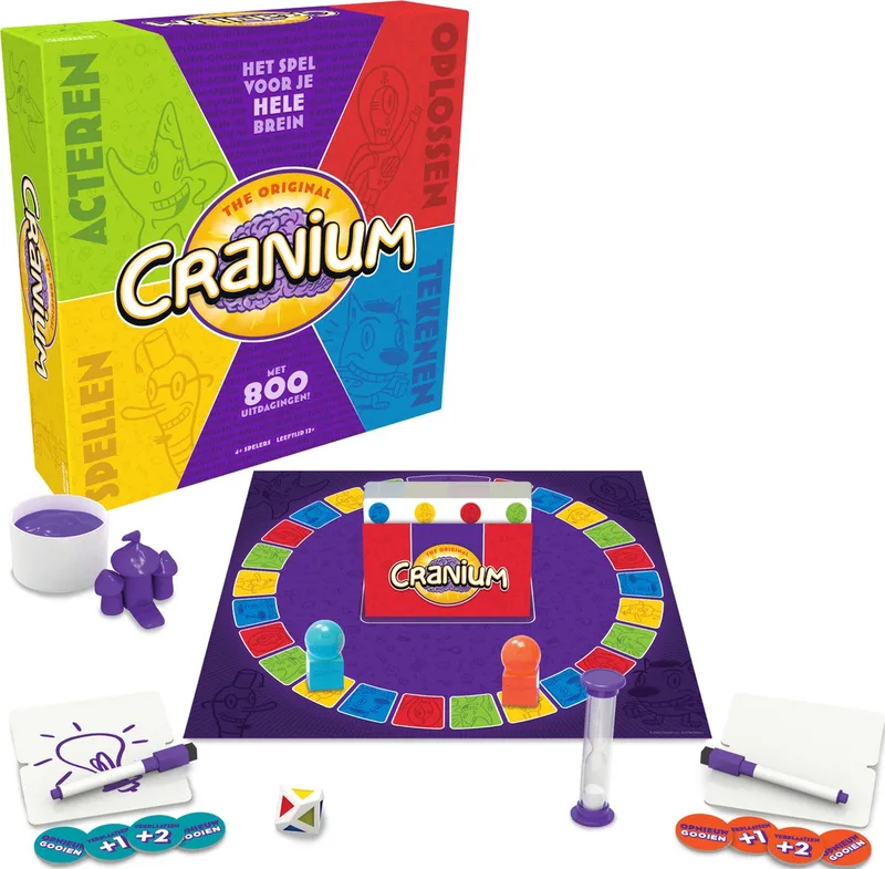 Cranium - Bordspel & Partyspel voor 4+ spelers - NL de Funko Games – boîte
