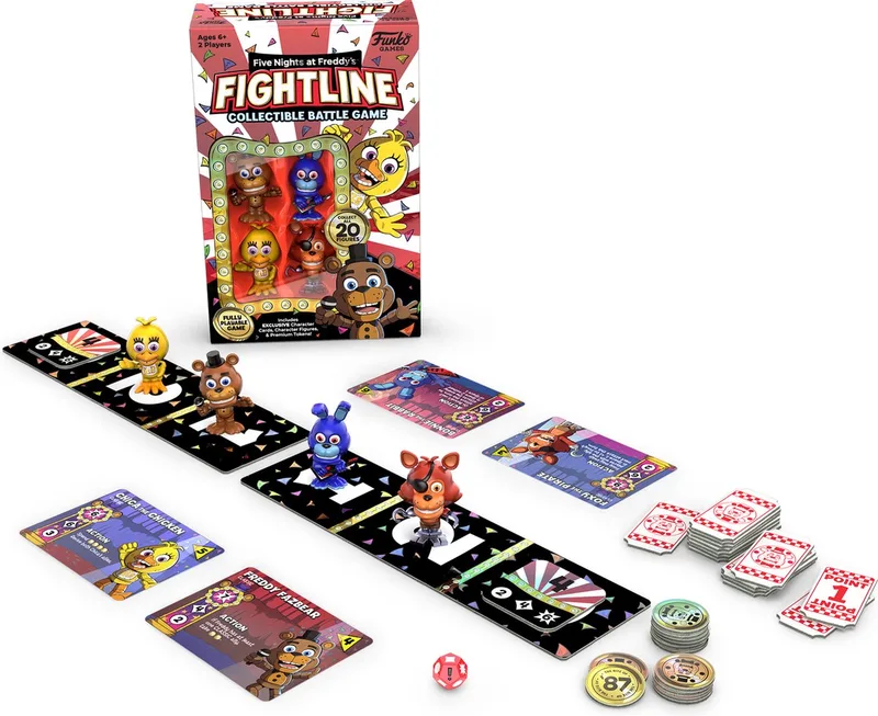 Five Nights at Freddy's FightLine Premier Set - Kaartspel - Verzamel alle figuren! de Funko Games – boîte