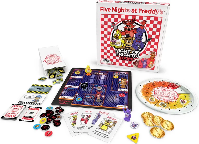 Funko Five Nights at Freddy's - Night of Frights Game - Bordspel - Engelstalig spel de Funko Games – boîte