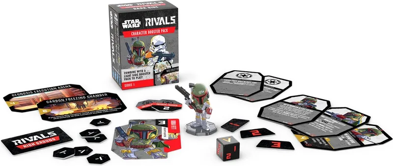 Star Wars Rivals - Character Pack Dark Side - Kaartspel - Uitbreidingset - Verzamel alle 30 personages de Funko Games – boîte