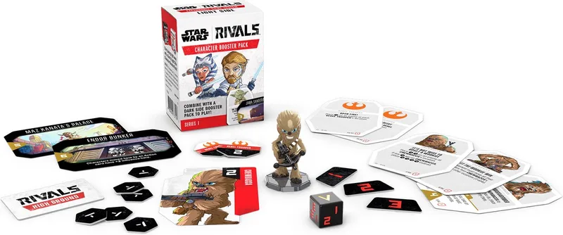 Star Wars Rivals - Character Pack Light Side - Kaartspel - Uitbreidingset - Verzamel alle 30 personages de Funko Games – boîte