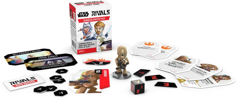 Star Wars Rivals - Character Pack Light Side - Kaartspel - Uitbreidingset - Verzamel alle 30 personages - Engelstalig de Funko Games – boîte