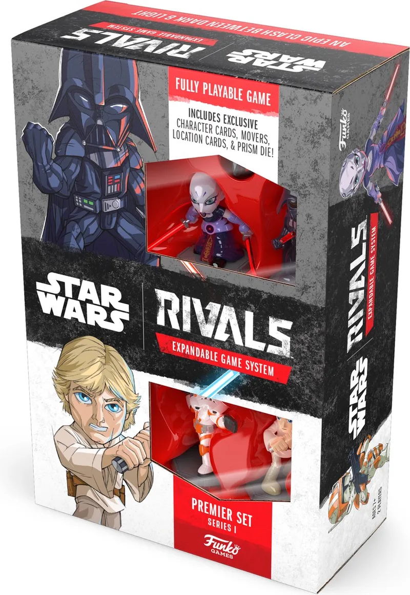 Star Wars Rivals - Premier Set - Kaartspel - Uitbreidbaar spel - Verzamel alle 30 personages - Engelstalig de Funko Games – boîte