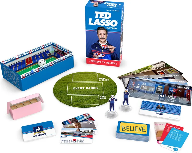 Ted Lasso Party Game - Kaartspel - Engelstalig de Funko Games – boîte