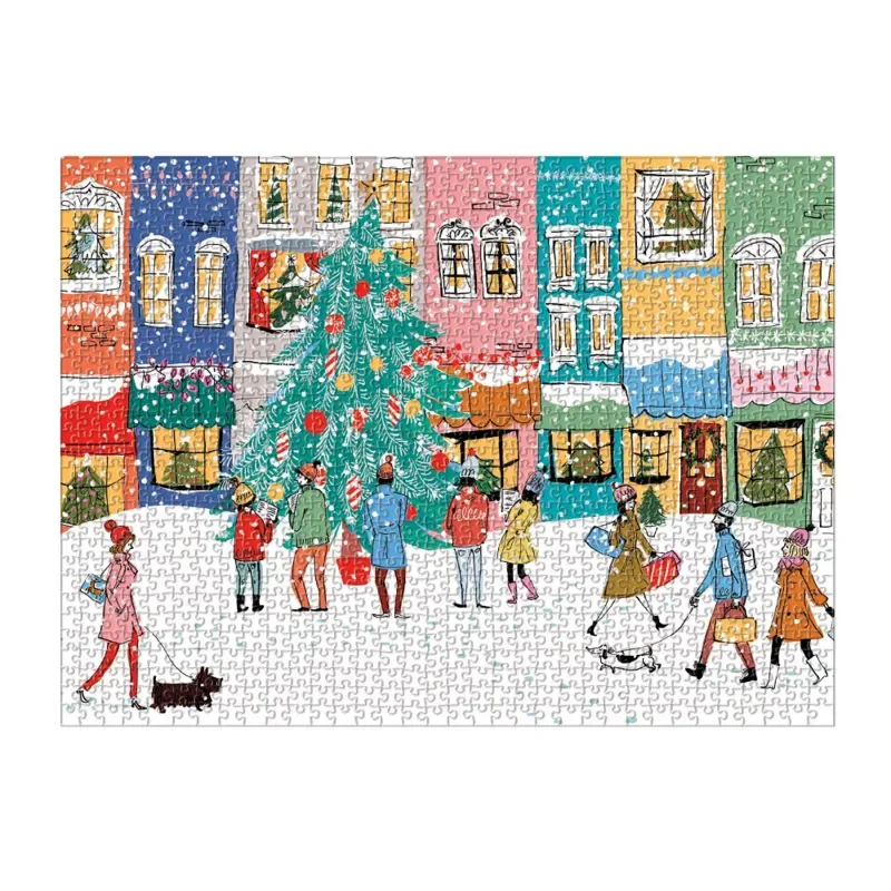 Puzzle Chanteurs de Noël - Puzzle de 1000 Pièces en Boîte Carré - 1000 pièces from Galison – box