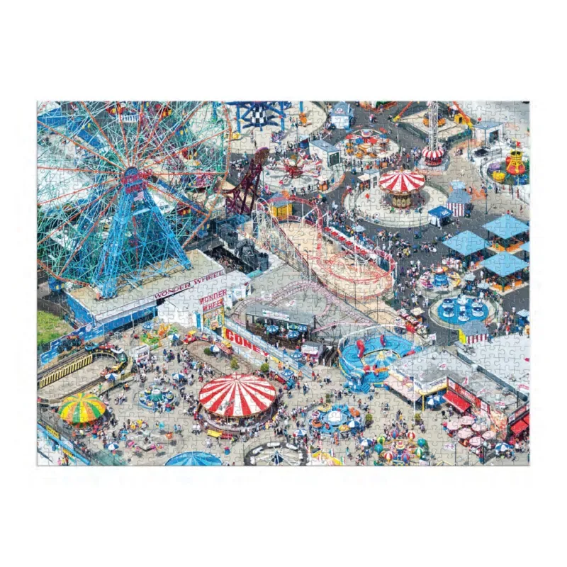 Puzzle Coney Island - Gray Malin - Puzzle de 1000 Pièces - 1000 pièces fra Galison – æske