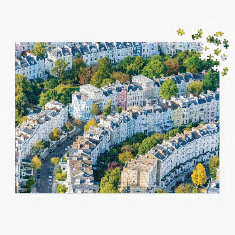 Puzzle Gray Malin - 1000 Pièces Puzzle - Notting Hill - 1000 pièces fra Galison – æske