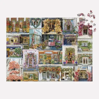 Puzzle Londres en Fleurs - Puzzle 1000 Pièces - 1000 pièces from Galison – box 1 of 2