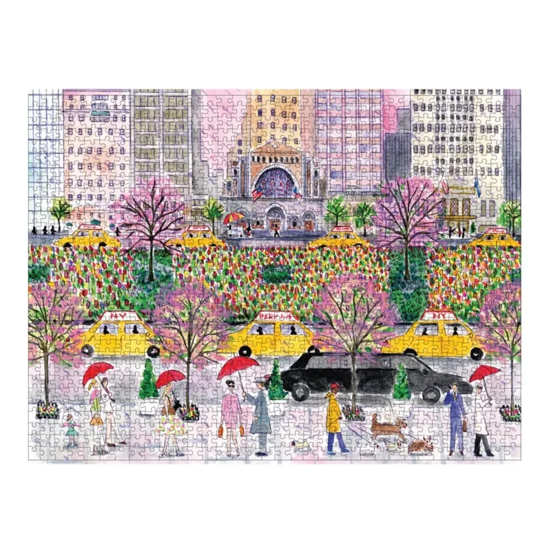 Puzzle Printemps sur Park Avenue - Puzzle 1000 Pièces - 1000 pièces fra Galison – æske 1 af 2