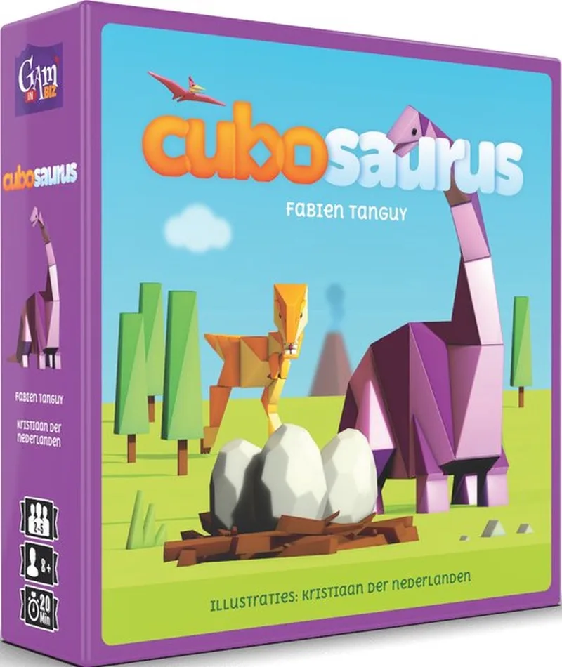 CuboSaurus - Kaartspel - Van de designer van CuBirds von Gam'inBIZ – Schachtel