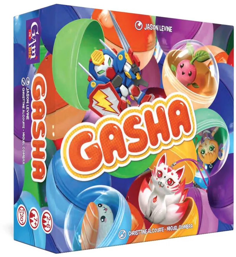 Gasha - Kaartspel voor 2 tot 6 spelers - Japans thema van Gam'inBIZ – doos