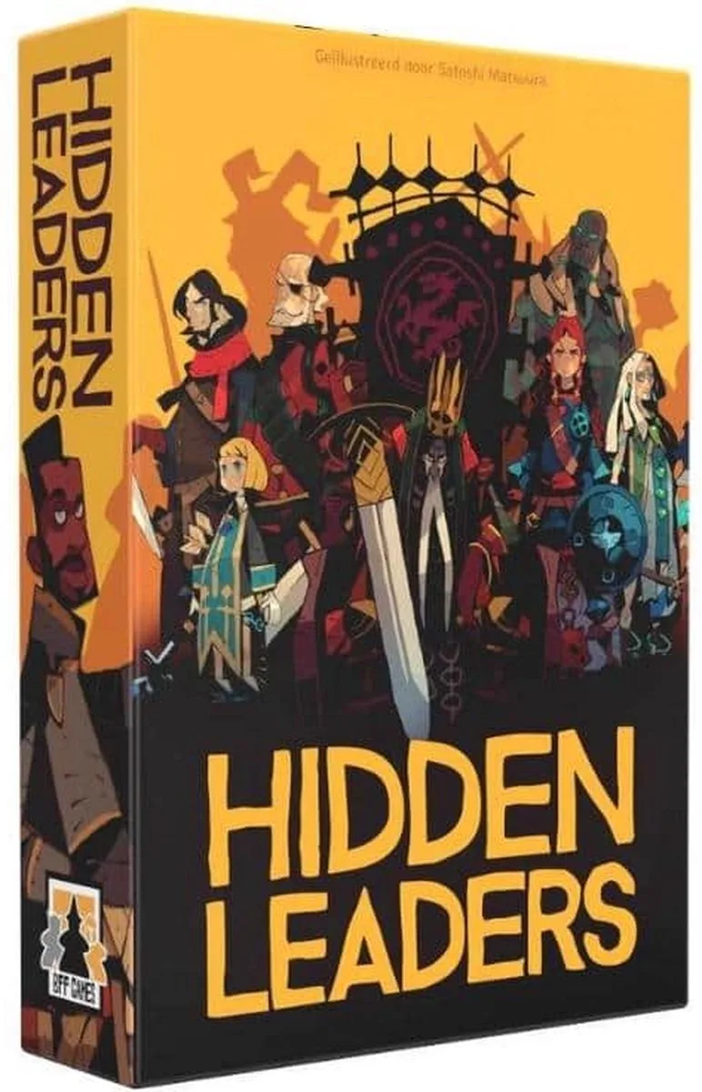 Hidden Leaders - Bordspel voor 2 tot 6 spelers - Satoshi Matsuura van Gam'inBIZ – doos