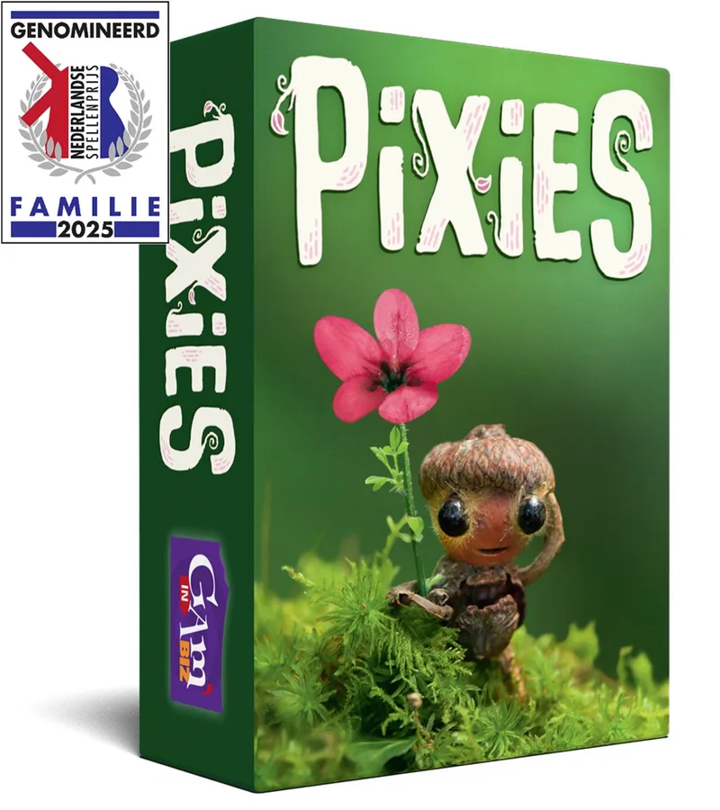 Pixies - Kaartspel voor 2 tot 5 spelers - Zusterspel van Sea Salt & Paper van Gam'inBIZ – doos
