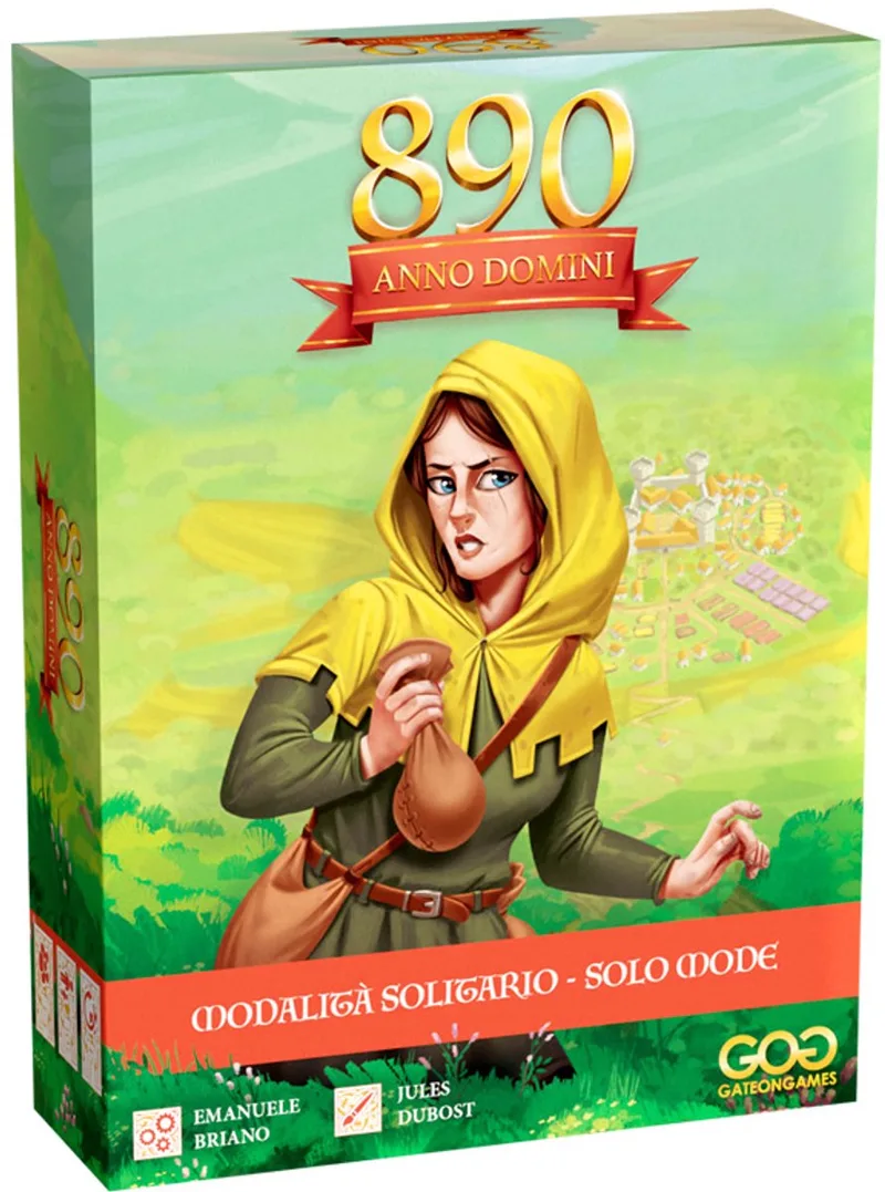 890 A.D. Solo Mode EN de Gateon Games – boîte