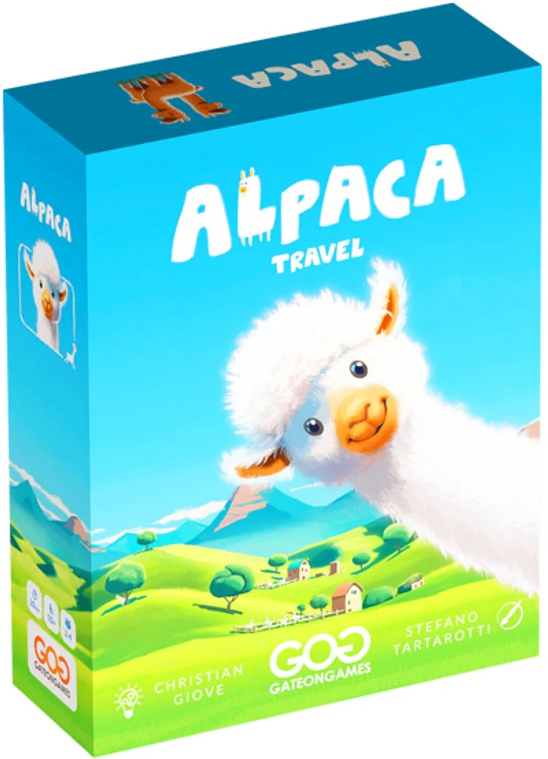 Alpaca Travel EN de Gateon Games – boîte