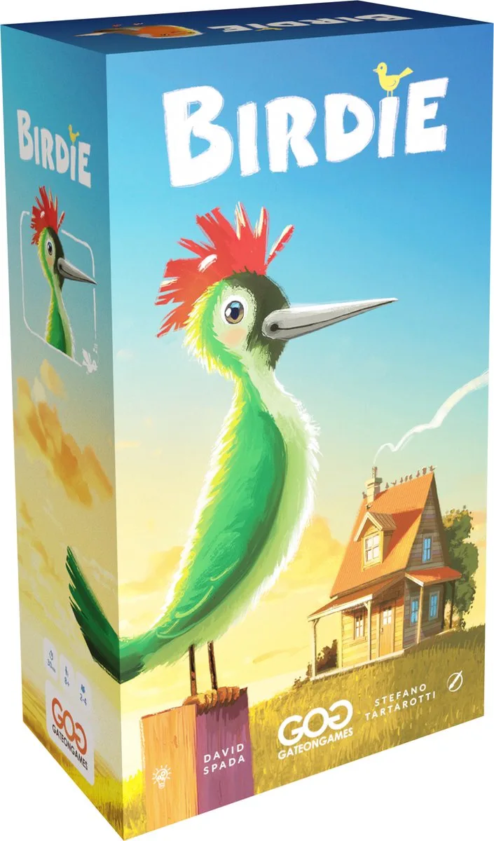 Birdie - Nederlandstalig bordspel - Vogel verzamelspel from Gateon Games – box